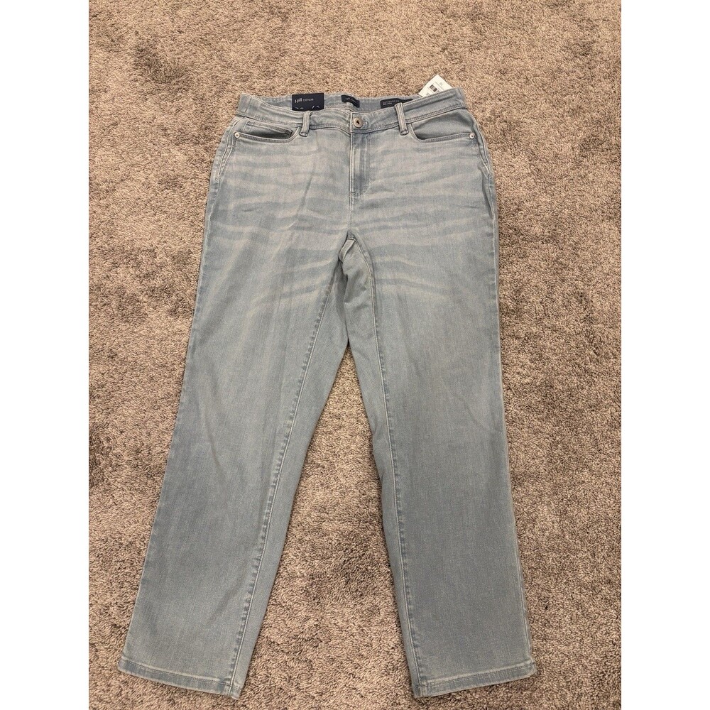 J. JILL Denim Authentic Fit  Jeans slim ankle Sz 16 Womens Horizon Wash NEW NWT